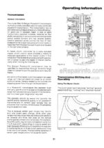 Photo 4 - Steiger 1000 Powershift Bearcat Cougar Operators Manual Tractor