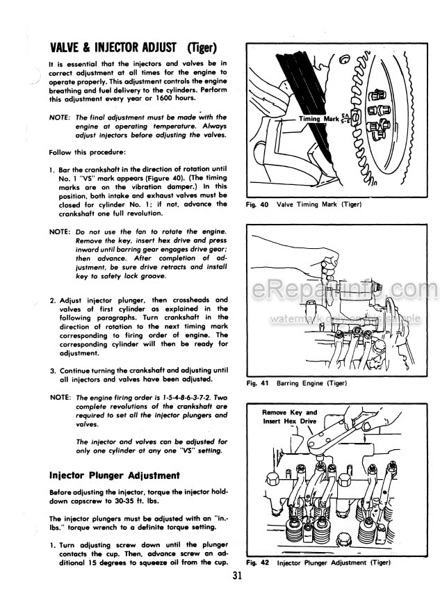 Photo 9 - Steiger Cougar Tiger Operators Manual Tractor