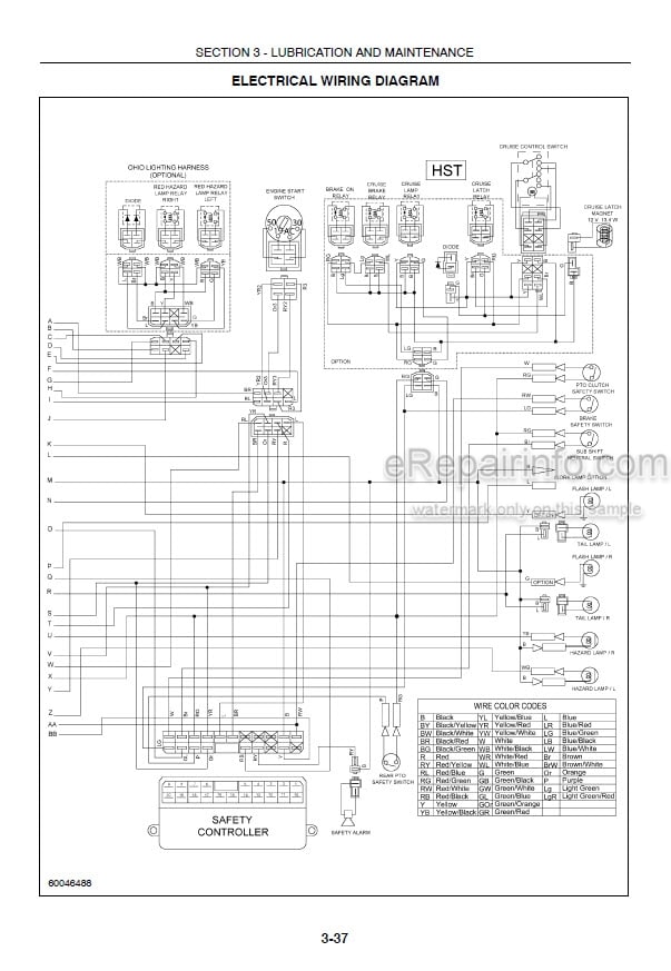 Photo 5 - Case IH DX18E DX22E DX25E MWX154S MWX160S Operators Manual Tractor And Mower Deck 87544691