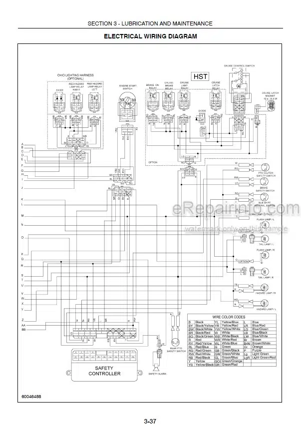 Photo 5 - Case IH DX18E DX22E DX25E MWX154S MWX160S Operators Manual Tractor And Mower Deck 87544691