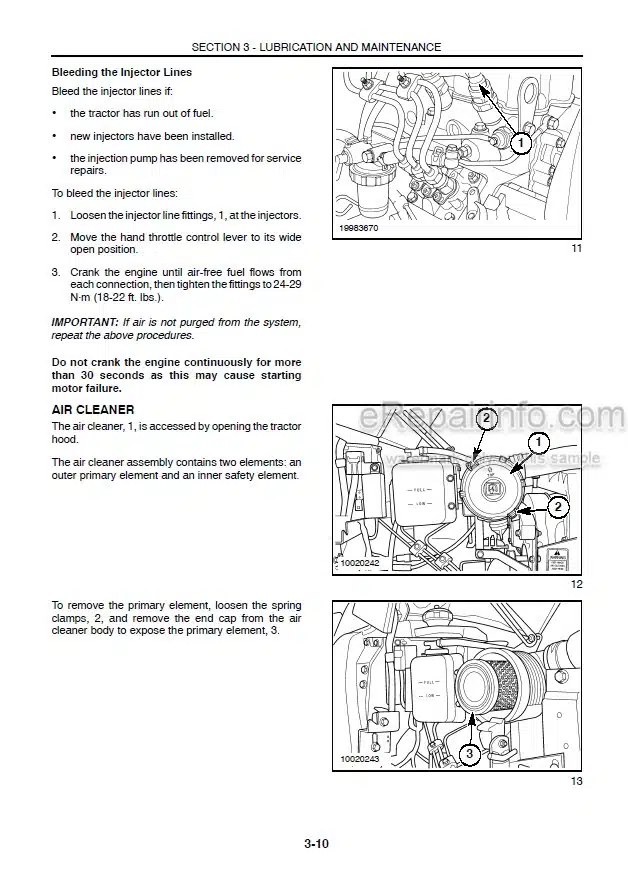 Photo 1 - Case IH DX21 DX24 Operators Manual Tractor 87300158