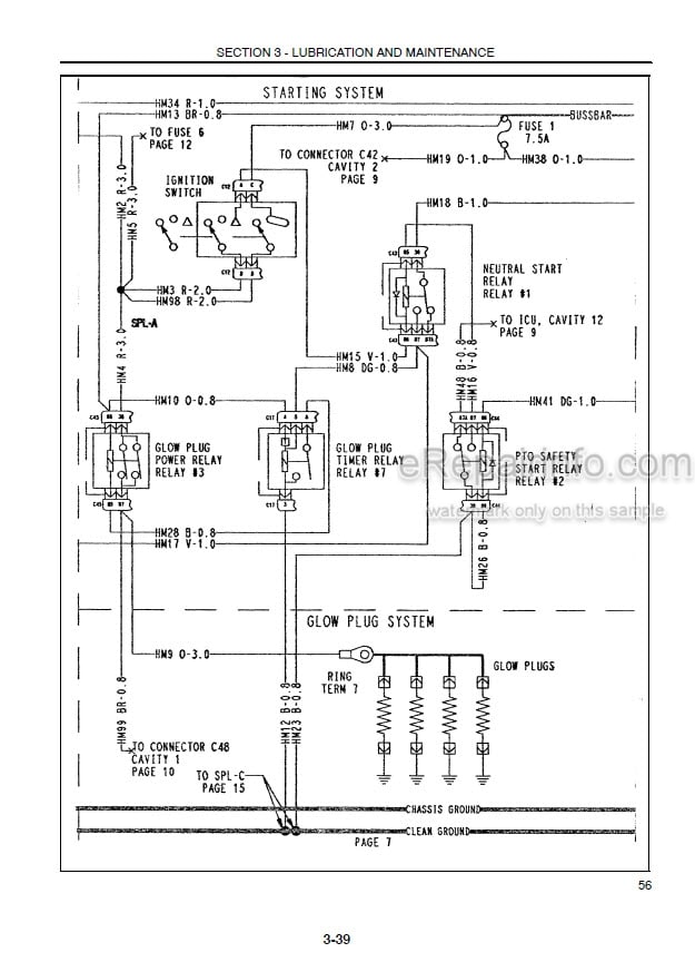 Photo 3 - Case IH DX25 DX29 DX33 Operators Manual Tractor 87024756