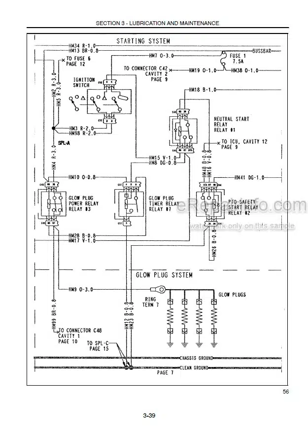 Photo 3 - Case IH DX25 DX29 DX33 Operators Manual Tractor 87024756
