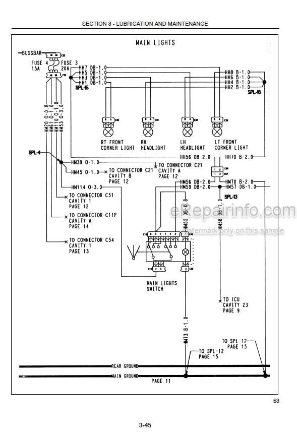 Photo 3 - Case IH DX29 DX33 Operators Manual Tractor 87310108