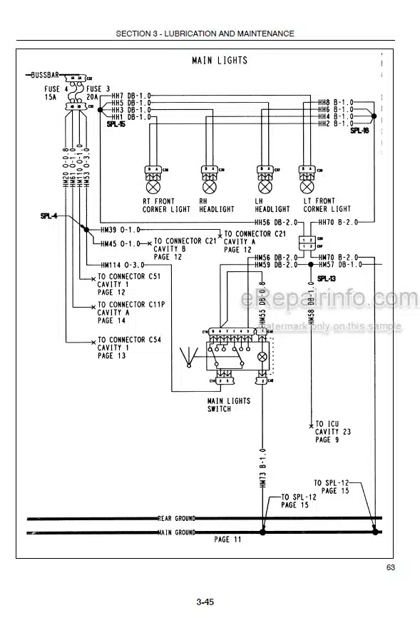Photo 3 - Case IH DX29 DX33 Operators Manual Tractor 87310108