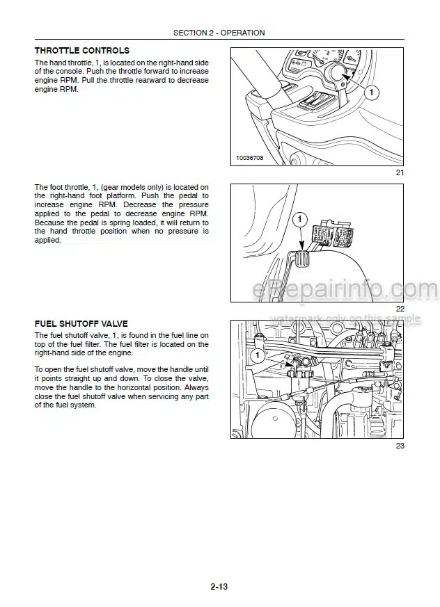 Photo 6 - Case IH DX29 DX33 Operators Manual Tractor 87310108