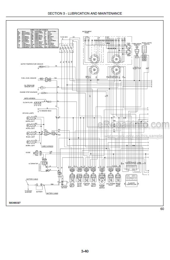Photo 3 - Case IH DX55 DX60 Operators Manual Tractor 87356068