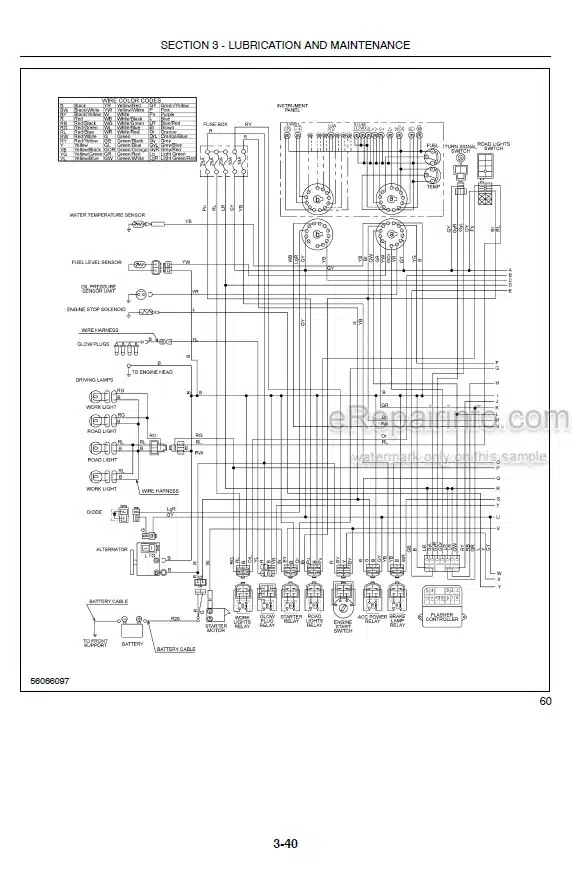 Photo 3 - Case IH DX55 DX60 Operators Manual Tractor 87356068
