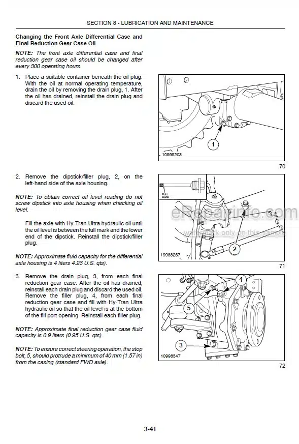 Photo 2 - Case IH DX55 DX60 Operators Manual Tractor With Cab 87546654