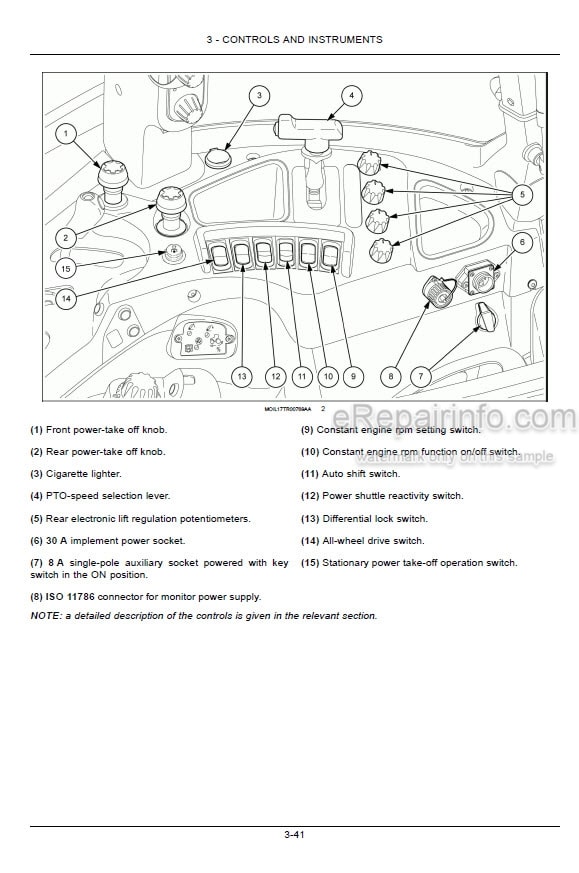 Photo 5 - Case IH Farmall 110U 120U Operators Manual Tractor 51537380
