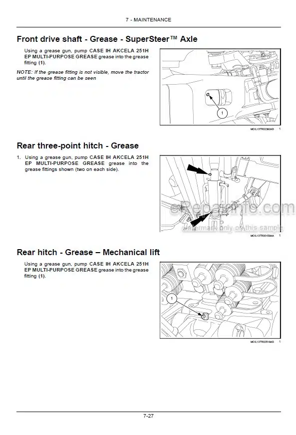 Photo 12 - Case IH Farmall 100C 110C 120C Efficient Power Operators Manual Tractor 51532899