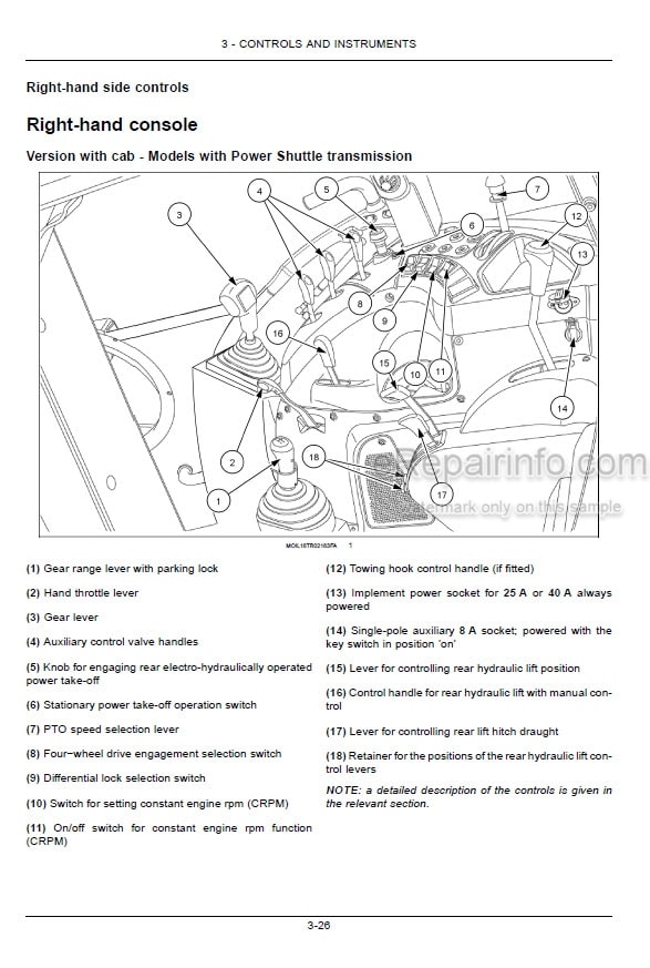 Photo 5 - Case IH Farmall 100C 110C 120C Efficient Power Operators Manual Tractor 51532899