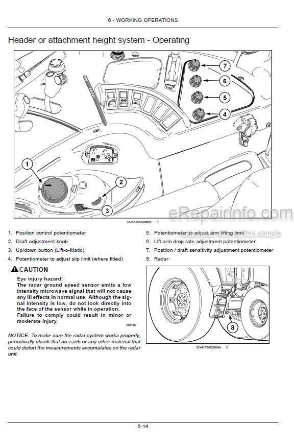 Photo 5 - Case IH Farmall 105U 115U Operators Manual Manual Tractor 47444248