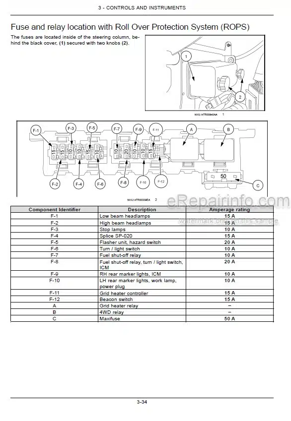 Photo 5 - Case IH Farmall 110A 120A 125A 140A Tier 3 Operators Manual Tractor 48042568