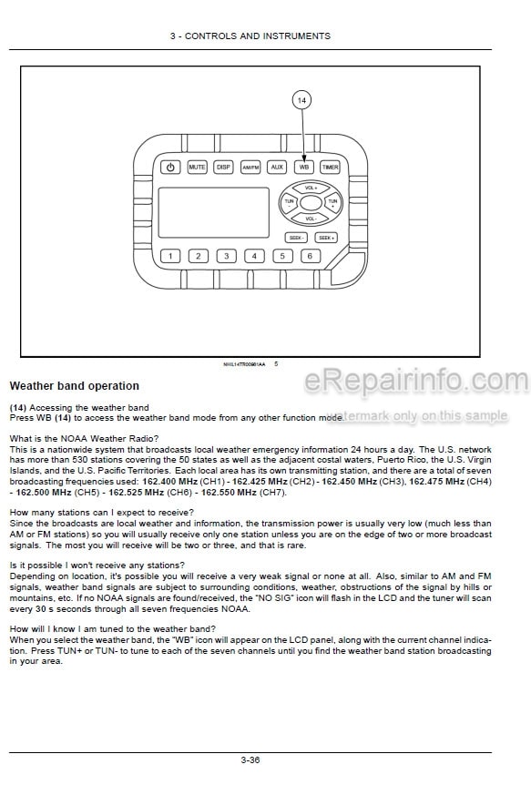 Photo 3 - Case IH Farmall 110A 120A 130A 140A Tier 4B Final Operators Manual Tractor