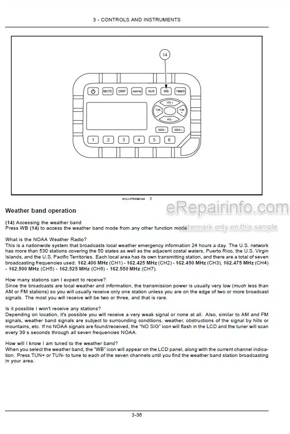 Photo 3 - Case IH Farmall 110A 120A 130A 140A Tier 4B Final Operators Manual Tractor