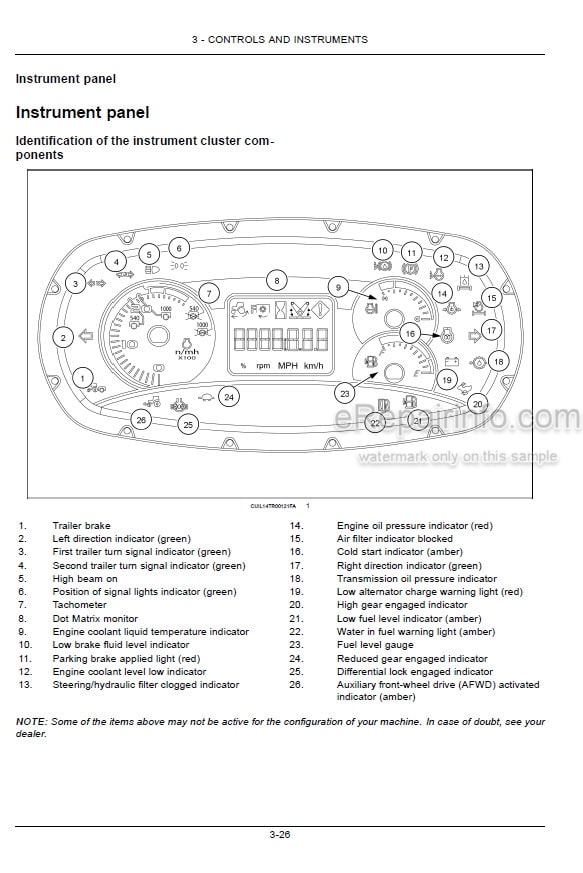 Photo 4 - Case IH Farmall 110A 130A Operators Manual Tractor 47793387