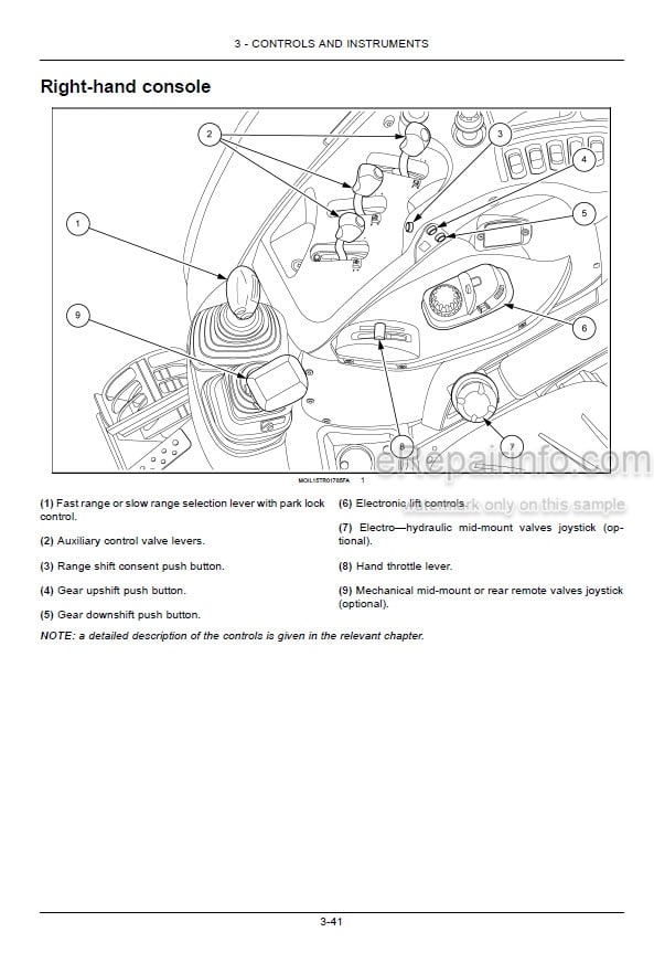Photo 5 - Case IH Farmall 110U 120U Operators Manual Tractor 51517462