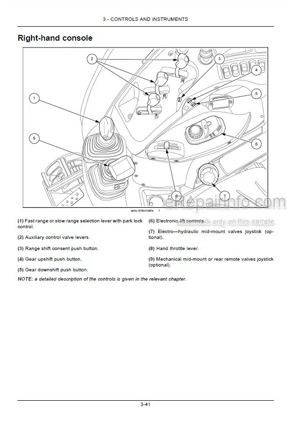 Photo 5 - Case IH Farmall 110U 120U Operators Manual Tractor 51517462