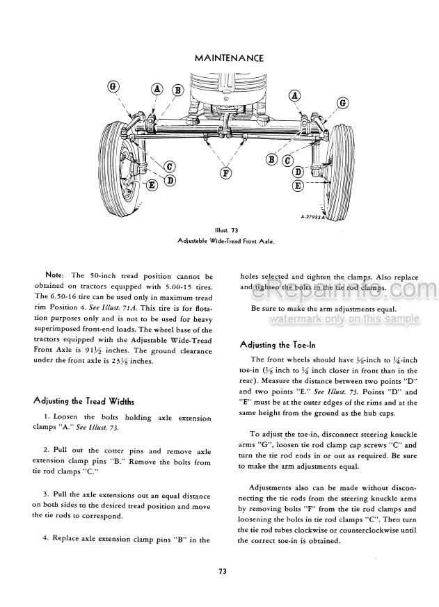 Photo 5 - Case IH Farmall 200 Operators Manual Tractor 1004379R3