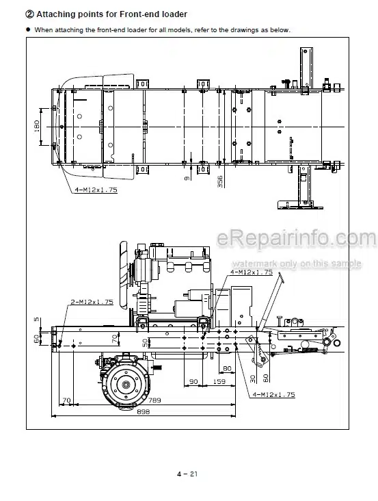Photo 4 - Case IH Farmall 20B 25B Operators Manual Tractor 52112703