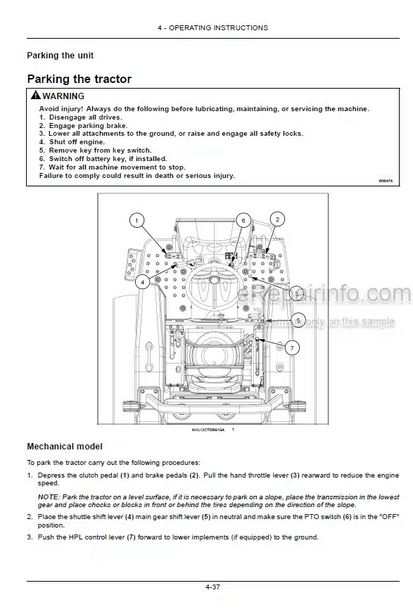 Photo 3 - Case IH Farmall 35A 45A Tier 4B Final Operators Manual Tractor 51485754