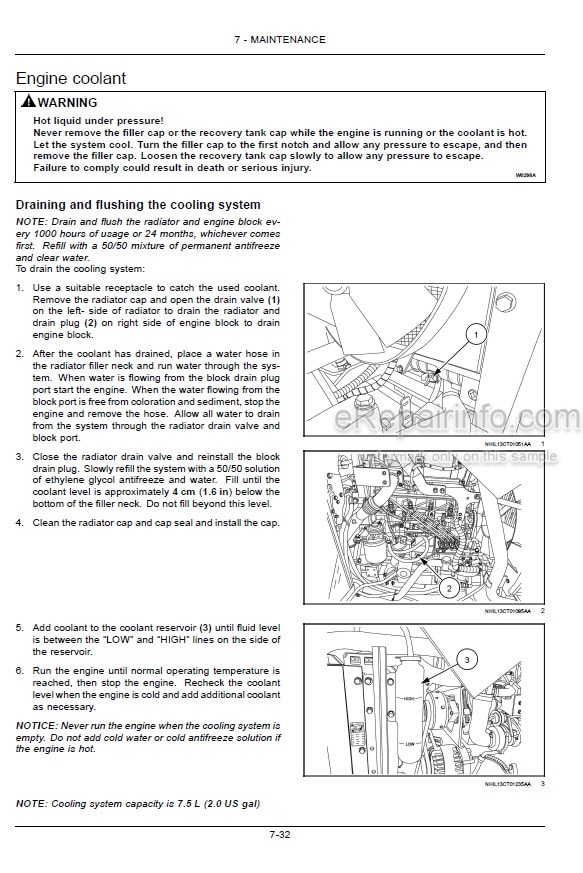 Photo 5 - Case IH Farmall 40C 50C Operators Manual Compact Tractor With Cab 47901774