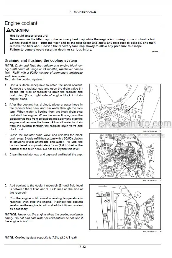 Photo 5 - Case IH Farmall 40C 50C Operators Manual Compact Tractor With Cab 47901774