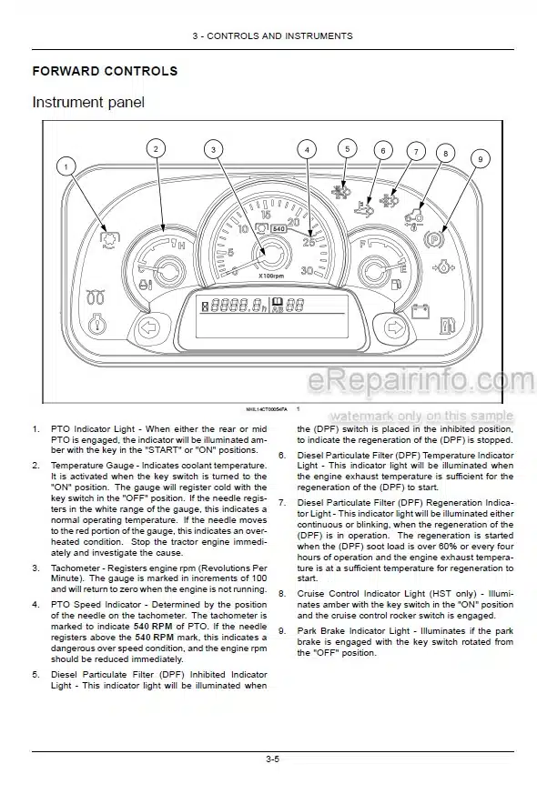 Photo 5 - Case IH Farmall 40C 50C Operators Manual Compact Tractor 47578255