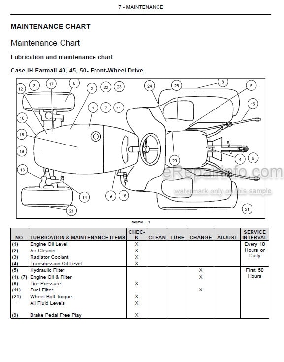 Photo 4 - Case IH Farmall 40 45 50 Operators Manual Compact Tractor 84382269