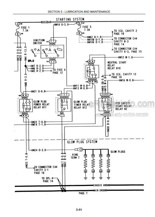 Photo 4 - Case IH Farmall 40 45 Operators Manual Tractor With Hydrostatic Transmission 87721387
