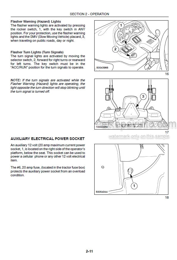 Photo 7 - Case IH Farmall 40 45 Operators Manual Tractor With Cab 87721389