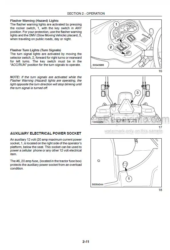 Photo 7 - Case IH Farmall 40 45 Operators Manual Tractor With Cab 87721389