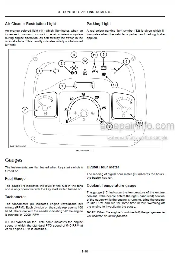 Photo 4 - Case IH Farmall 45A 55A Operators Manual Tractor