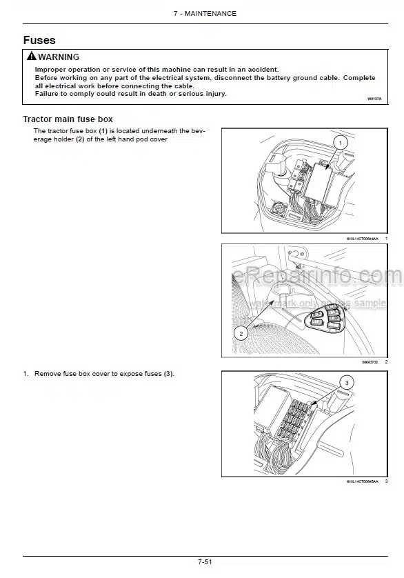 Photo 5 - Case IH Farmall 45C 55C Tier 4B Final Operators Manual Tractor 48115974