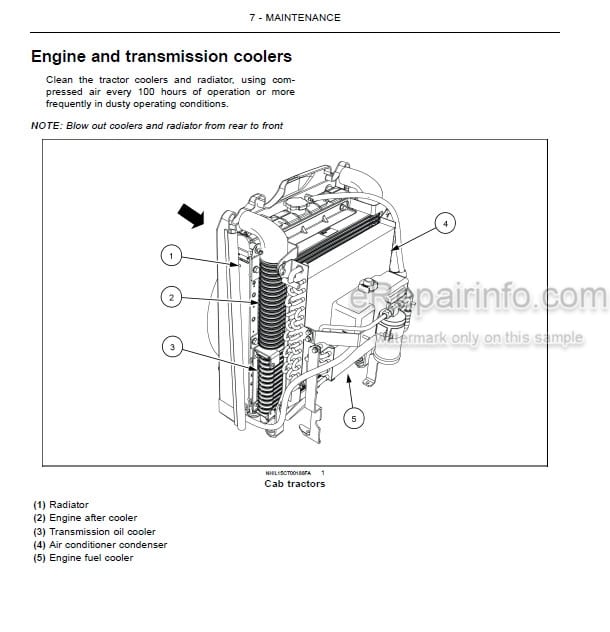 Photo 4 - Case IH Farmall 45C 55C CVT Operators Manual Compact Tractor 48028215