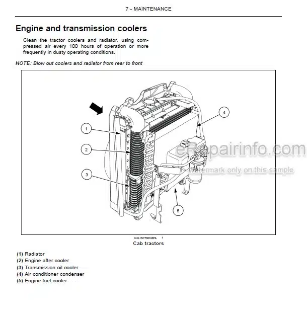 Photo 4 - Case IH Farmall 45C 55C CVT Operators Manual Compact Tractor 48028215