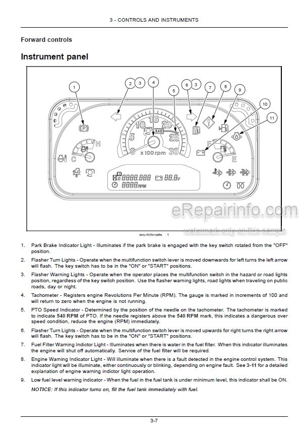 Photo 4 - Case IH Farmall 45C 55C Tier 4B Final Operators Manual Tractor 48115974