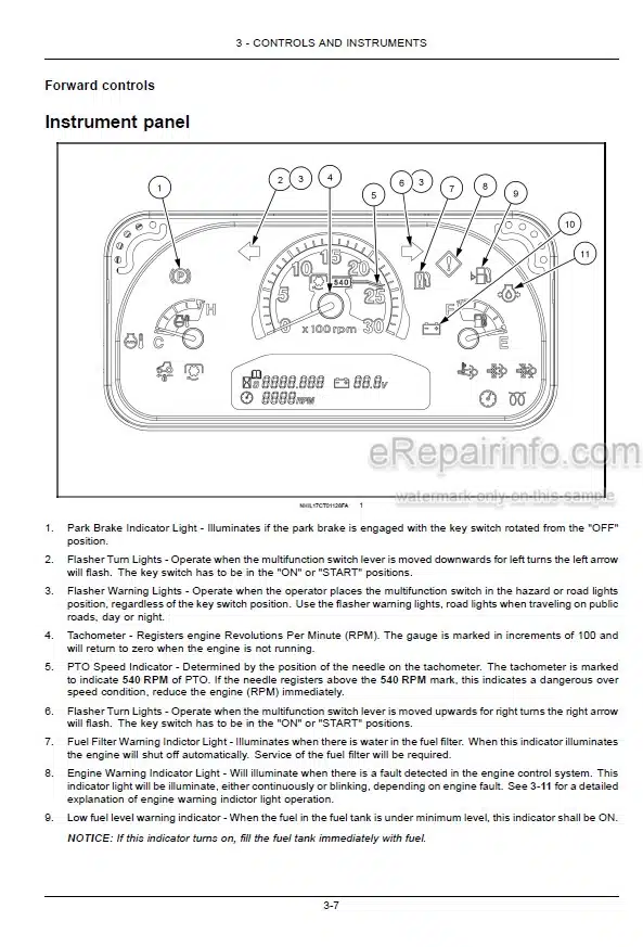 Photo 4 - Case IH Farmall 45C 55C Tier 4B Final Operators Manual Tractor 48115974