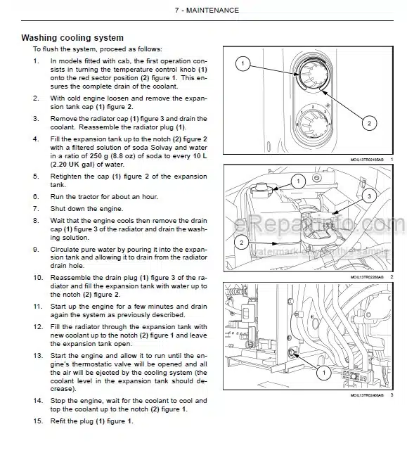 Photo 8 - Case IH Farmall 55C 65C 75C Efficient Power Operators Manual Tractor
