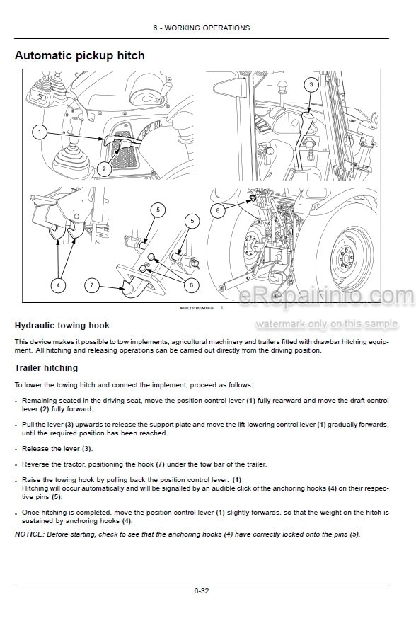 Photo 5 - Case IH Farmall 55C 65C 75C Efficient Power Operators Manual Tractor