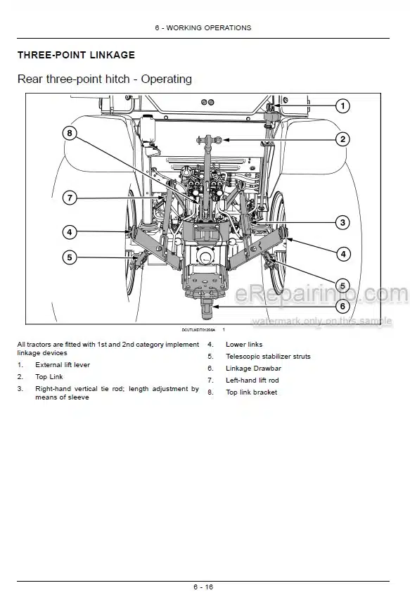 Photo 4 - Case IH Farmall 55C 65C 75C Operators Manual Tractor