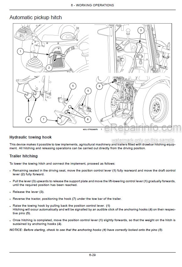 Photo 5 - Case IH Farmall 55C 65C 75C Operators Manual Tractor 48071774