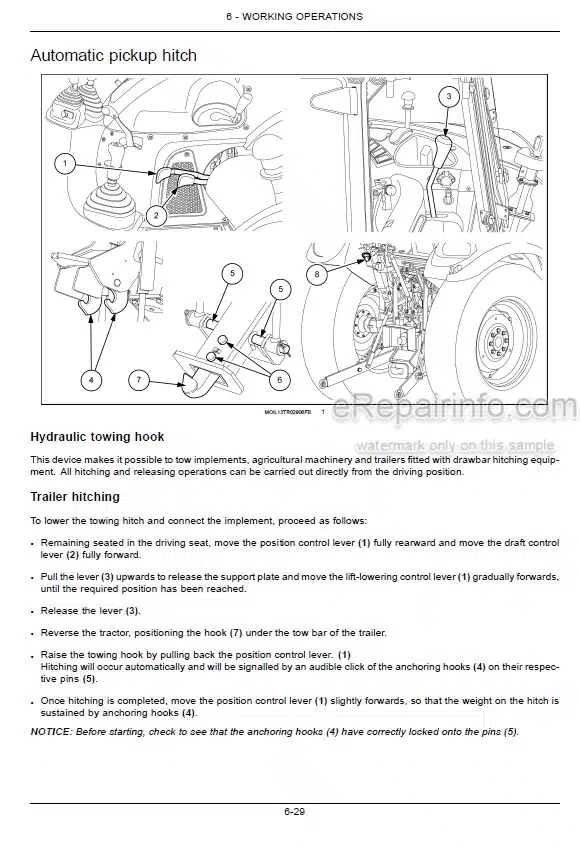 Photo 5 - Case IH Farmall 55C 65C 75C Operators Manual Tractor 48071774