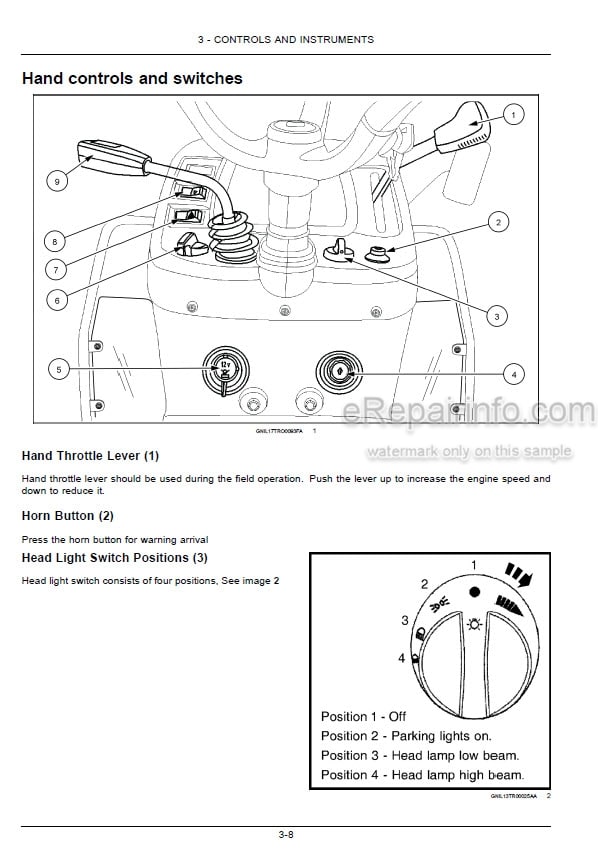 Photo 5 - Case IH Farmall 55JXM 65JXM 75JXM Operators Manual Tractor 48134687