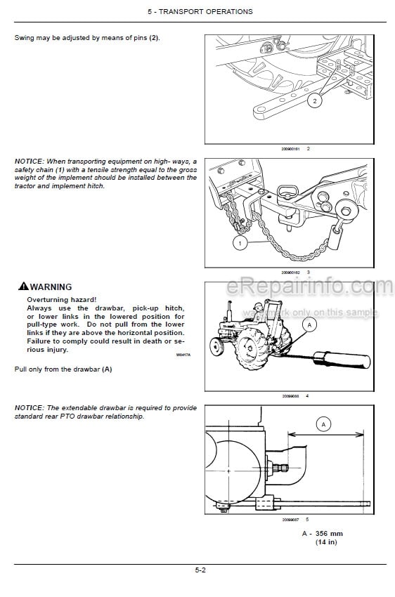 Photo 6 - Case IH Farmall 65C 75C 85C 95C Operators Manual Tractor 84131301