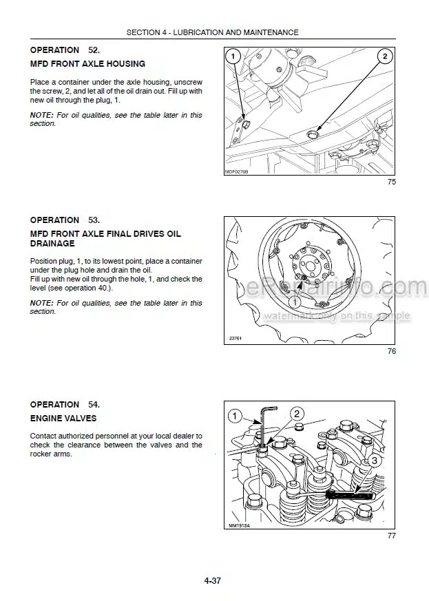 Photo 4 - Case IH Farmall 65C 75C 85C 95C Operators Manual Tractor 84131301
