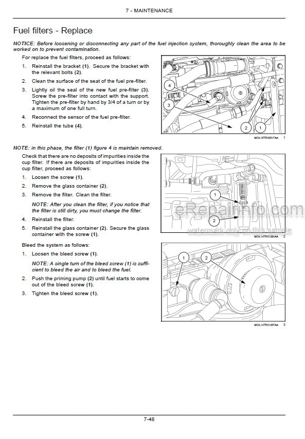 Photo 7 - Case IH Farmall 65C 75C Efficient Power Operators Manual Tractor 47955165