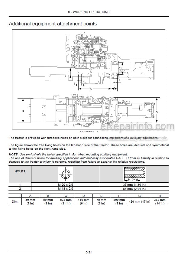Photo 5 - Case IH Farmall 65C 75C Efficient Power Operators Manual Tractor 47955165