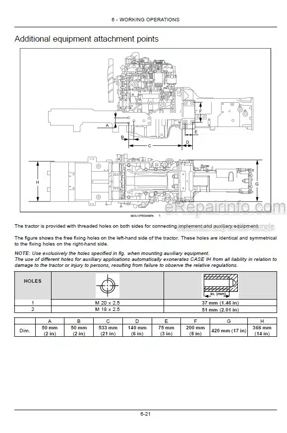 Photo 5 - Case IH Farmall 65C 75C Efficient Power Operators Manual Tractor 47955165